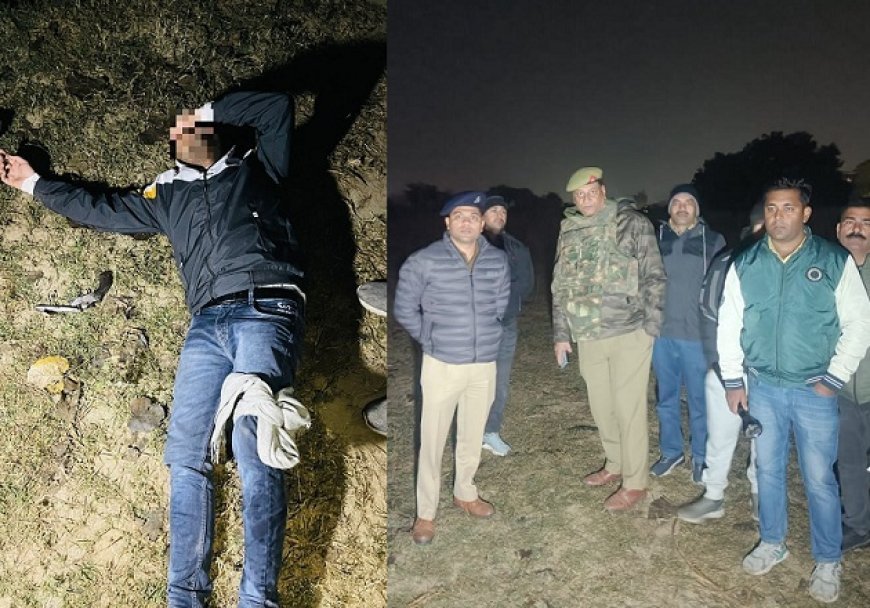 Bijnor News: मुश्ताक खान अपहरण का मुख्य आरोपी गिरफ्तार। 