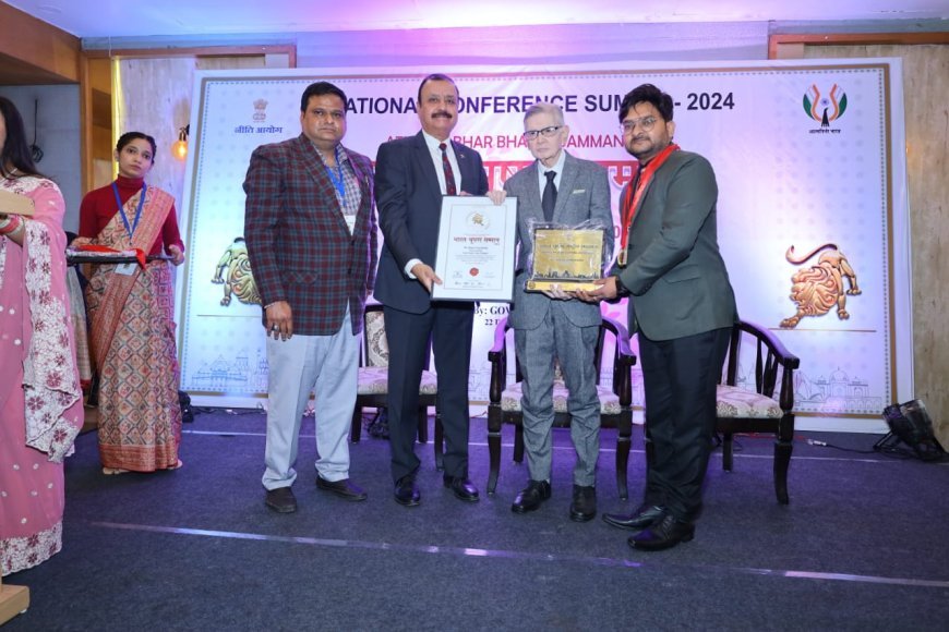 हरदोई: जिले के निपुण को मिला भारत भूषण सम्मान पुरस्कार, इससे पहले भी मिल चुके हैं तीन नेशनल अवार्ड