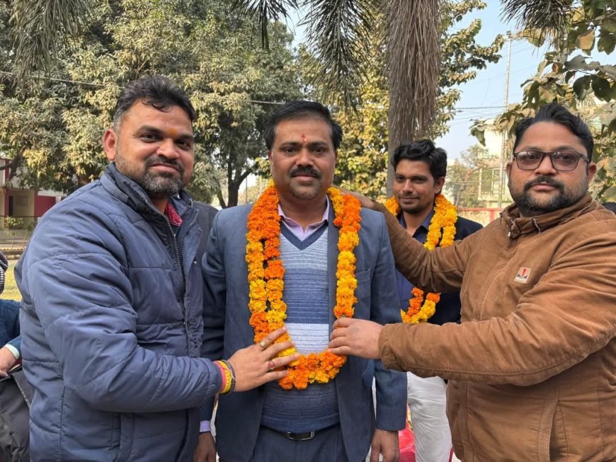 शाहजहाँपुर: सेंट्रल जर्नलिस्ट एसोसिएशन का हुआ चुनाव, शिशांत शुक्ला अध्यक्ष, दीपक दीक्षित महामंत्री बने