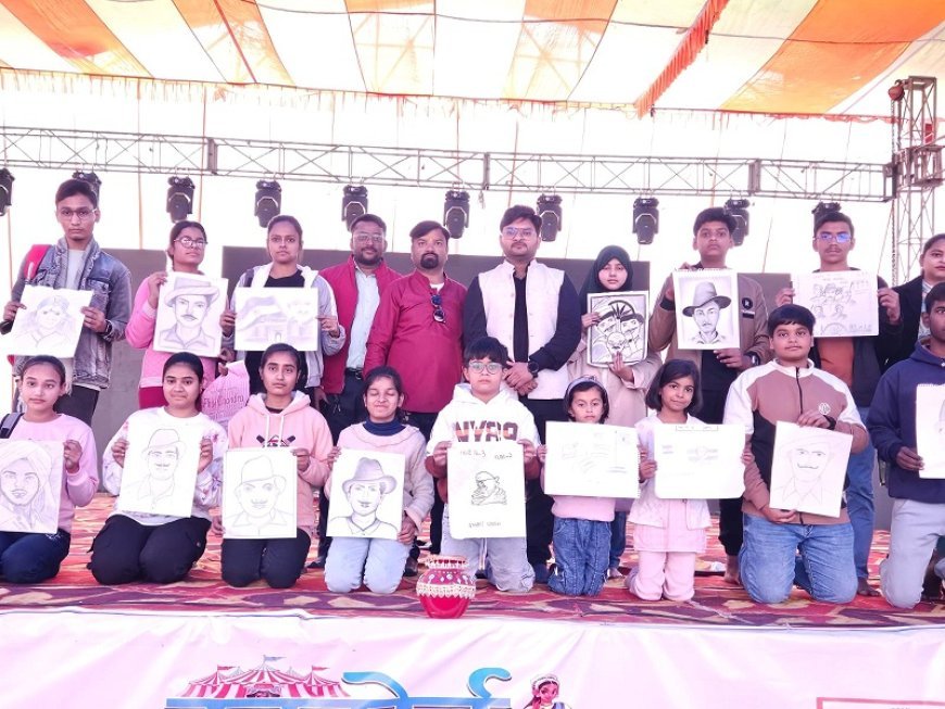 Hardoi News: तत्सत सेवा संस्थान के कलाकारों ने मचाई धूम,  हरदोई मेला महोत्सव में विराट कवि सम्मेलन 29 को। 