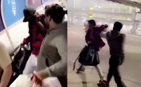 Viral News: लो फिर पिट गया पुनीत सुपरस्टार, एयरपोर्ट पर एक शख्स ने की पिटाई। 