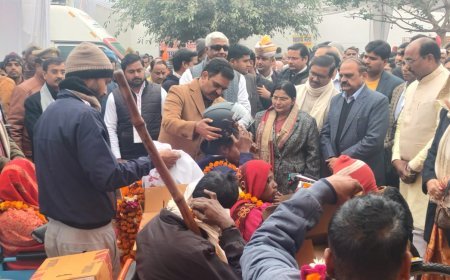 Hardoi: प्रदेश सरकार का संकल्प कोई भी व्यक्ति भूख व ठण्ड से न मरे- असीम अरूण