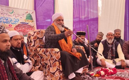 Kanpur News: जश्ने ग़रीब नवाज़व लंगरे गरीब नवाज़  बमुकाम डबल कालोनी सनिगवां में आयोजित हुआ