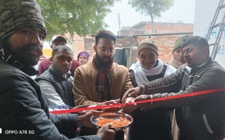 देवबंद: पाठशाला खोल किया नववर्ष का स्वागत, शिक्षित बनाने का लिया संकल्प