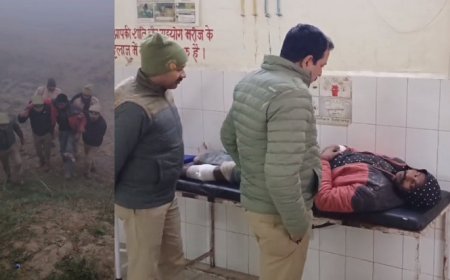 Ballia News: बलिया 'नरहीं डबल मर्डर कांड' का हत्याकांड के मुख्य आरोपी का पुलिस ने किया एनकाउंटर ,बाएं पैर में लगी गोली।