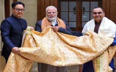 India: देश के प्रधानमंत्री ने 11वीं बार अजमेर शरीफ के लिए भेजी चादर।