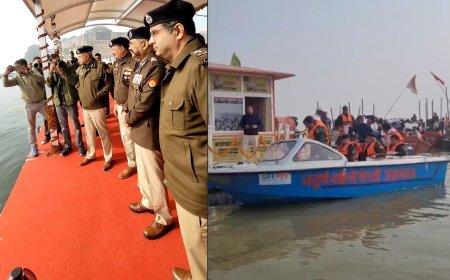 जल, थल और नभ तीनों स्तर पर होगी श्रद्धालुओं की सुरक्षा: डीजीपी