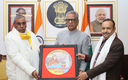 योगी के मंत्रियों ने सिक्किम की जनता को दिया महाकुम्भ - 2025 का निमंत्रण, कहा- दिव्य, भव्य एवं डिजिटल महाकुम्भ के लिए योगी सरकार प्रतिबद्ध
