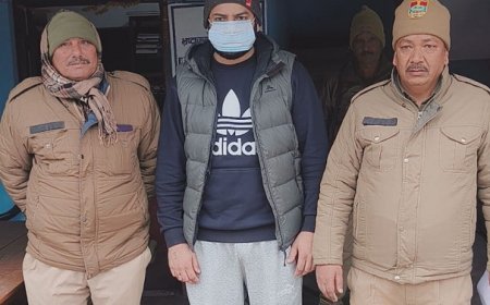 Uttarakhand News: फरार आरोपी को गिरफ्तार का न्यायालय में पेश किया। 