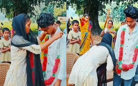 Viral News: शादी के बाद मां जी ने दिया ऐसा आशीर्वाद, वीडियो देख नहीं रुकेगी आपकी हंसी।