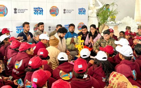 महाकुंभ 2025: युवाओं ने लिया गंगा स्वच्छता का सामूहिक संकल्प, 200 से अधिक गंगा सेवा दूतों ने लिया भाग