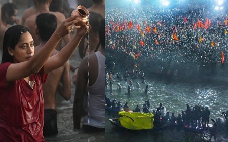 Maha Kumbh 2025: मकर संक्रांति पर महाकुम्भ में उमड़ा आस्था का जनसैलाब, तड़के करोड़ों श्रद्धालुओं ने संगम में लगाई अमृत डुबकी। 