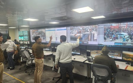 Maha Kumbh 2025: क्राउड मैनेजमेंट के लिए वरदान साबित हो रहा ICCC, सिक्योरिटी, क्राउड मैनेजमेंट और क्राइम समेत तीनों एंगल से की जा रही है निगरानी