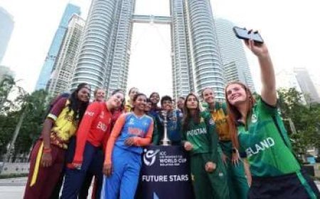 Sports News: आज से होगा U19 Women's T20 World Cup का आगज़, यहां देख पाएंगे सभी मैच।