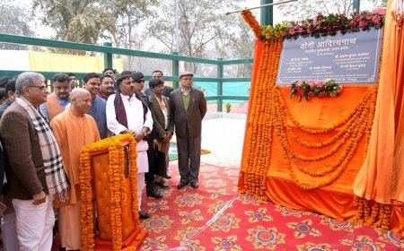 Gorakhpur News: सीएम ने की अपील- हर व्यक्ति वर्ष में दस पेड़ लगाए, मुख्यमंत्री ने शहीद अशफाक उल्ला खां प्राणि उद्यान में किया हाथी रेस्क्यू सेंटर का शुभारंभ। 