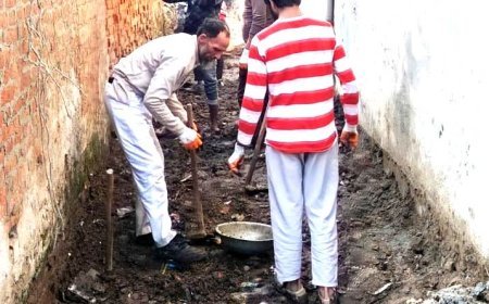 Shamli News: ग्राम प्रधान ने वर्षों से लंबित जलनिकासी के लिए नाले का निर्माण कराया शुरू