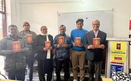 Patna News: To celebrate life, one must be well- organised- Dr Birbal Jha