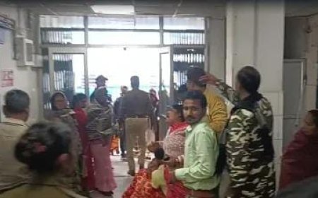 Crime News: पत्नी से ससुराल में झगड़ा कर रहा था युवक, साले ने रोका तो मार दी गोली। 