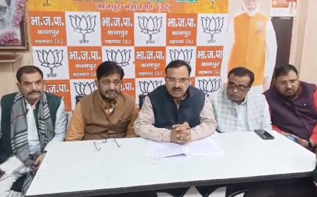 Kanpur News:  भाजपा प्रदेश अध्यक्ष ने अटल जी के जन्म शताब्दी समारोह के अवसर पर अनेकों कार्यक्रमों का आयोजन करने की घोषणा की। 