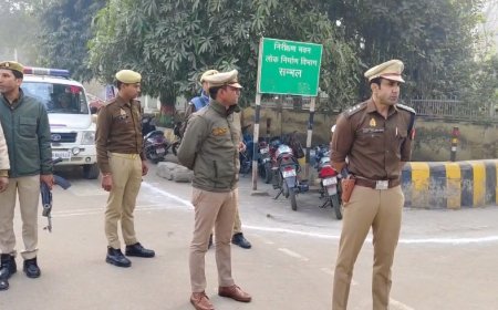 Sambhal News: तीसरी बार सम्भल पहुँची न्यायिक जांच आयोग टीम। 