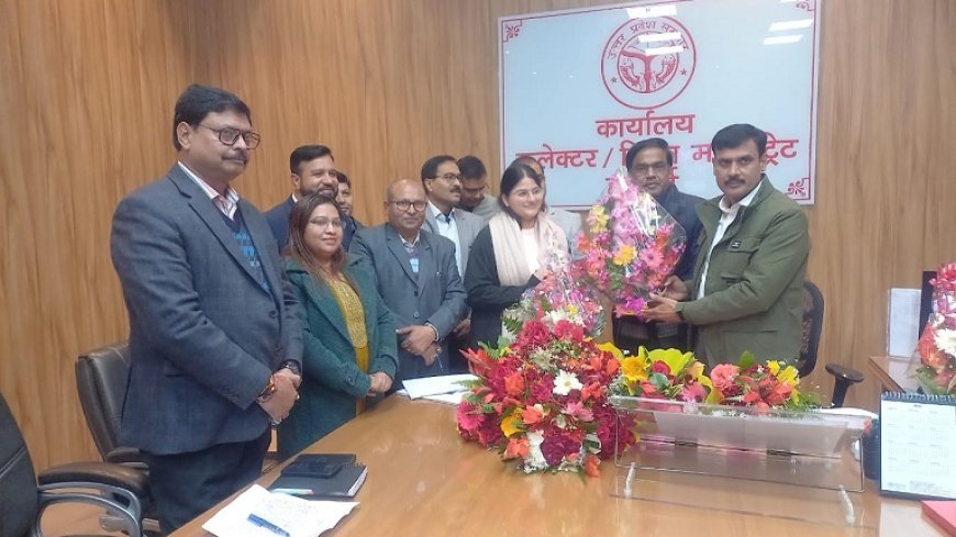 Hardoi News: नये वर्ष में नयी ऊर्जा के साथ कार्य करेगी उनकी टीम - जिलाधिकारी