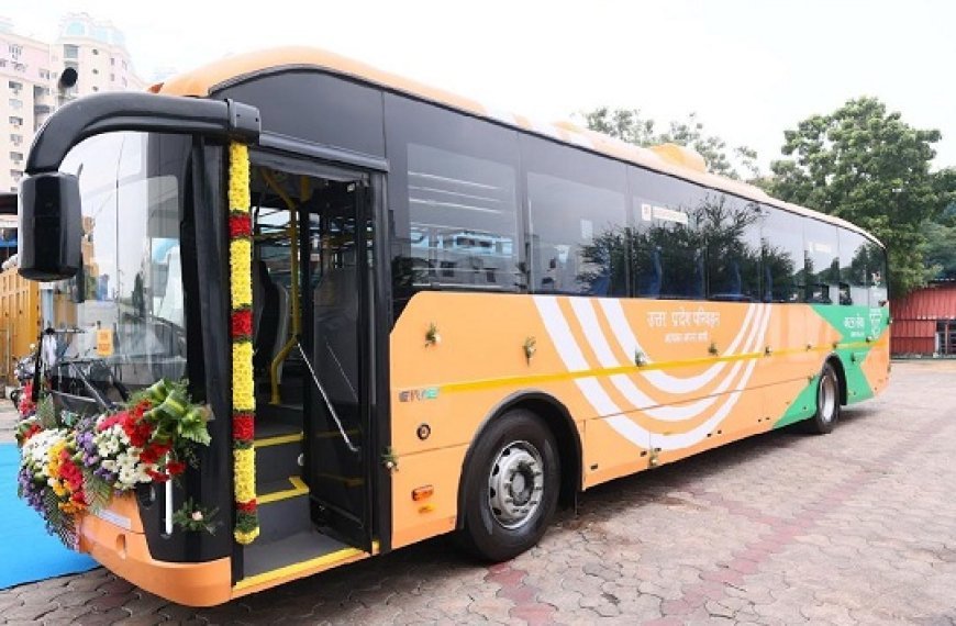 Maha Kumbh 2025: महाकुम्भ में श्रद्धालुओं की सेवा में लगेंगी परिवहन निगम की 40 इलेक्ट्रिक बसें।  