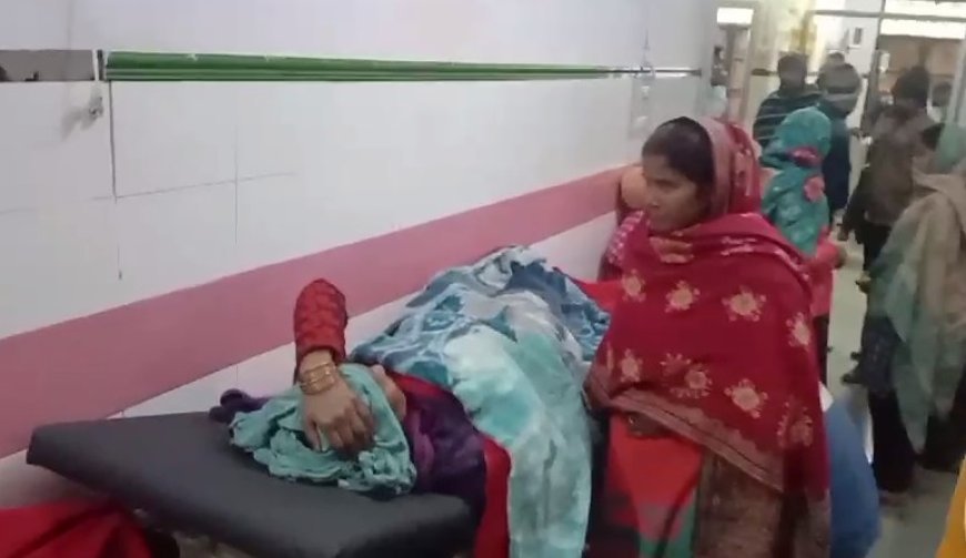 Sambhal News: सड़क हादसे में ई-रिक्शा सवार दस लोग घायल, प्रशासन मौन। 