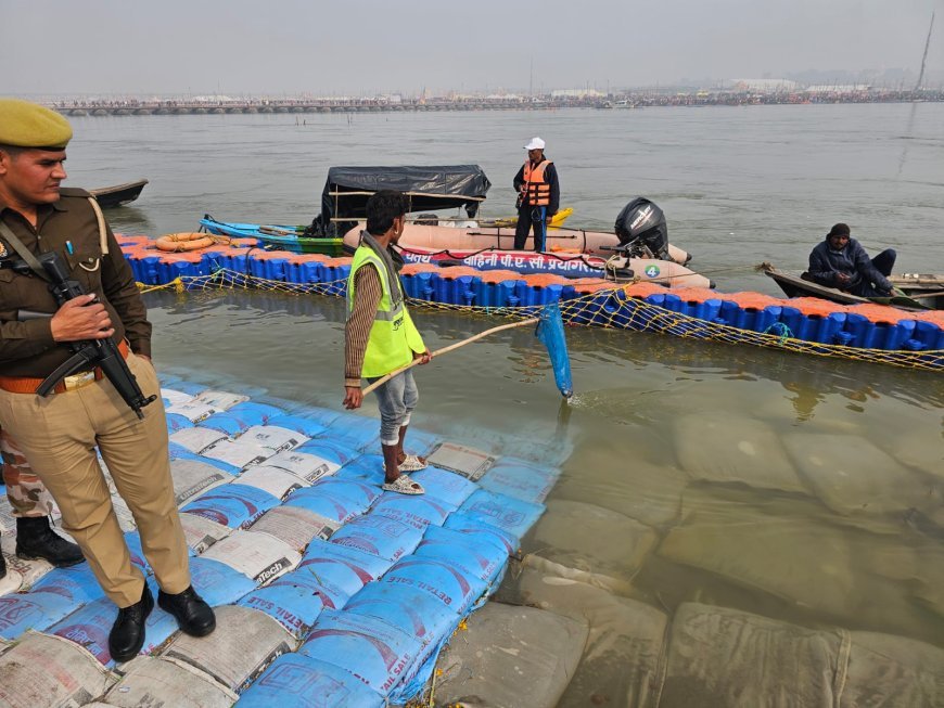 Maha Kumbh 2025: 2 हजार गंगा सेवा दूत कर रहे गंगा और यमुना की साफ सफाई