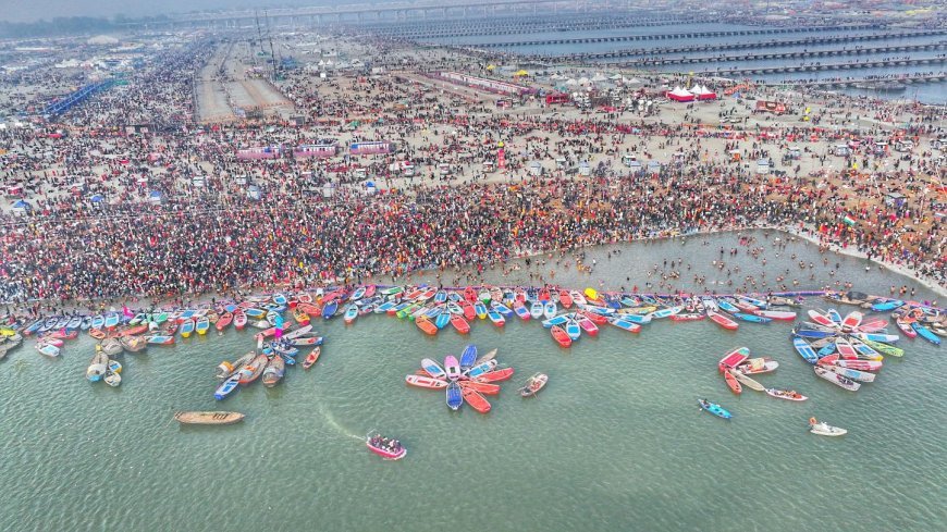 Maha Kumbh 2025: संगम तट पर श्रवण कुम्भ का शुभारंभ, समाज कल्याण विभाग के शिविर में सेवा और समरसता का संगम