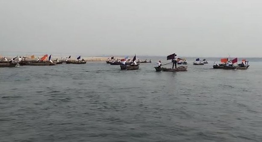 Ballia News: नौकायन में दस नाविकों ने मारी बाजी, विधायक खेल कुंभ के तहत आयोजित हुई प्रतियोगिताएं