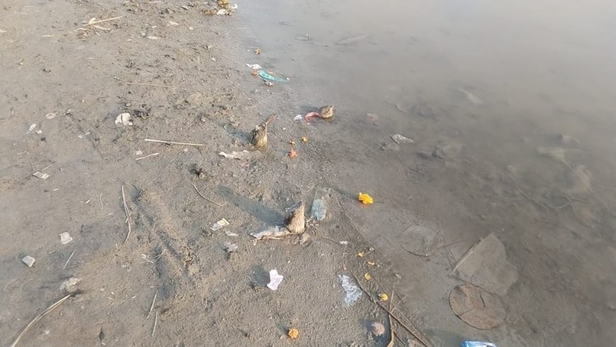 Hardoi News: राजघाट तट पर पुलिस की सुरक्षा से संतुष्ट व अन्य विभागों पर नाराजगी जता रहे कल्पवासी