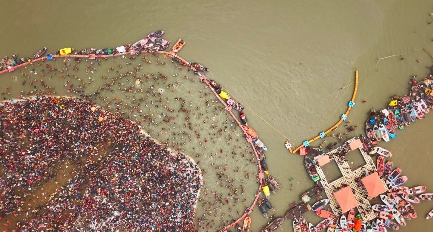 Maha Kumbh 2025: दो दिन में 3.3 करोड़ लोगों ने लगाई पावन डुबकी, अब तक 14.76 करोड़ से ज्यादा श्रद्धालुओं ने त्रिवेणी संगम में किया पावन स्नान
