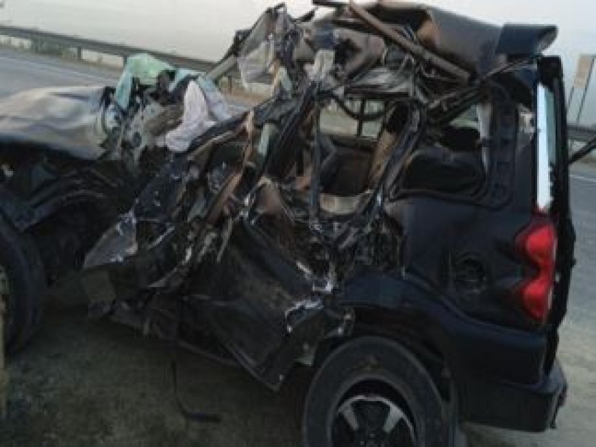 Hardoi Accident: ट्रक-स्कॉर्पियो की भीषण टक्कर में सेना के जवान व 2 साल के मासूम की मौत, घायल पत्नी का इलाज जारी