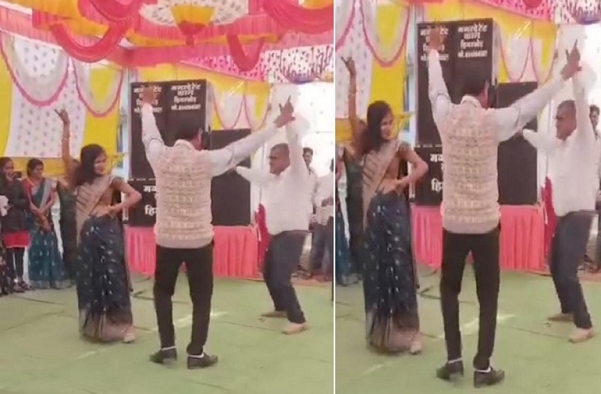 Madhya Pradesh News: गणतंत्र दिवस के कार्यक्रम में फूहड़ गानों पर शिक्षकों का डांस हुआ वायरल।