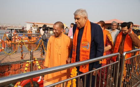 Maha Kumbh 2025: CM Yogi ने महाकुम्भ (Maha Kumbh) नहीं चमत्कार करके दिखाया: उपराष्ट्रपति
