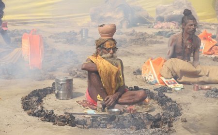 Maha Kumbh 2025: बसंत पंचमी (Basant Panchami) के अमृत स्नान पर्व से शुरू हुई वैष्णव अखाड़ों की अद्भुत अग्नि स्नान साधना। 