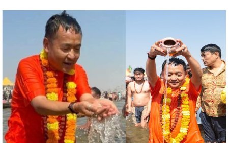 Maha Kumbh 2025: सिक्किम के CM प्रेम सिंह तमांग ने त्रिवेणी संगम में किया पवित्र स्नान, 135 सदस्यीय प्रतिनिधिमंडल ने भी लिया हिस्सा