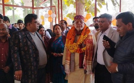 Shahjahanpur News: वित्त सुरेश खन्ना ने मेडिकल कॉलेज में परी आपकी रसोई का किया शुभारम्भ। 
