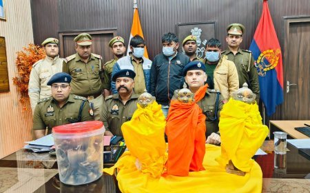 Hardoi News: ठेकेदार ने कर्ज चुकाने को चोरी की थीं बहुमूल्य मूर्तियां, खुलासा होने पर लगे पुलिस जिंदाबाद के नारे