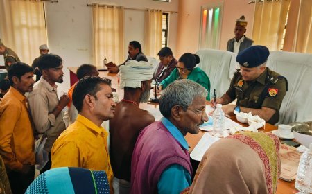 Hardoi News: CDO व SP ने विभिन्न शिकायतों को सुना, शीघ्र निराकरण के निर्देश दिए