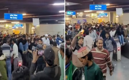 हुडदंग: जामा मस्जिद मेट्रो स्टेशन पर हुड़दंग मचाने और AFC गेट कूदकर पार करने का वीडियो वायरल, DMRC की सुरक्षा पर उठे सवाल