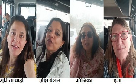 Maha  Kumbh 2025: देश-विदेश से आए श्रद्धालु बोले- आध्यात्मिक चेतना को जागृत करने का अवसर है महाकुम्भ। 