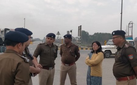 Uttarakhand News: नेशनल हाईवे 74 पर महाशिवरात्रि पर्व को लेकर तेज हुई प्रशासनिक तैयारी पुलिस व प्रशासनिक अधिकारियों ने किया निरीक्षण। 