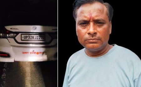 Hardoi News: उत्तर प्रदेश सरकार की गाड़ी की टक्कर से घायल बाइक सवार की हुई तड़फ तड़फकर दर्दनाक मौत। 