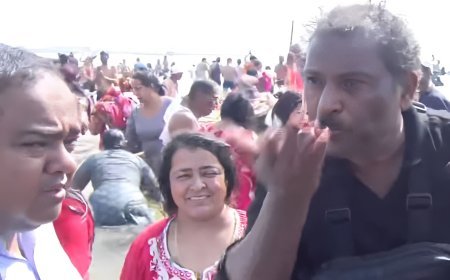 Maha Kumbh 2025: दावा- गंगाजल में फीकल कोलीफॉर्म बैक्टीरिया पनप ही नहीं सकता, लाखों लोगों के बीच पद्मश्री डॉक्टर अजय सोनकर ने गंगा जल पीकर दिखाया