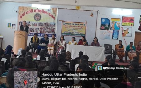 Hardoi News: कृषि विज्ञान केन्द्र द्वारा 'मोबिलाइजेशन आफॅ स्टूडेन्ट' कार्यक्रम का हुआ आयोजन। 