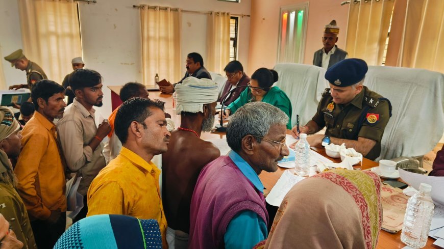 Hardoi News: CDO व SP ने विभिन्न शिकायतों को सुना, शीघ्र निराकरण के निर्देश दिए