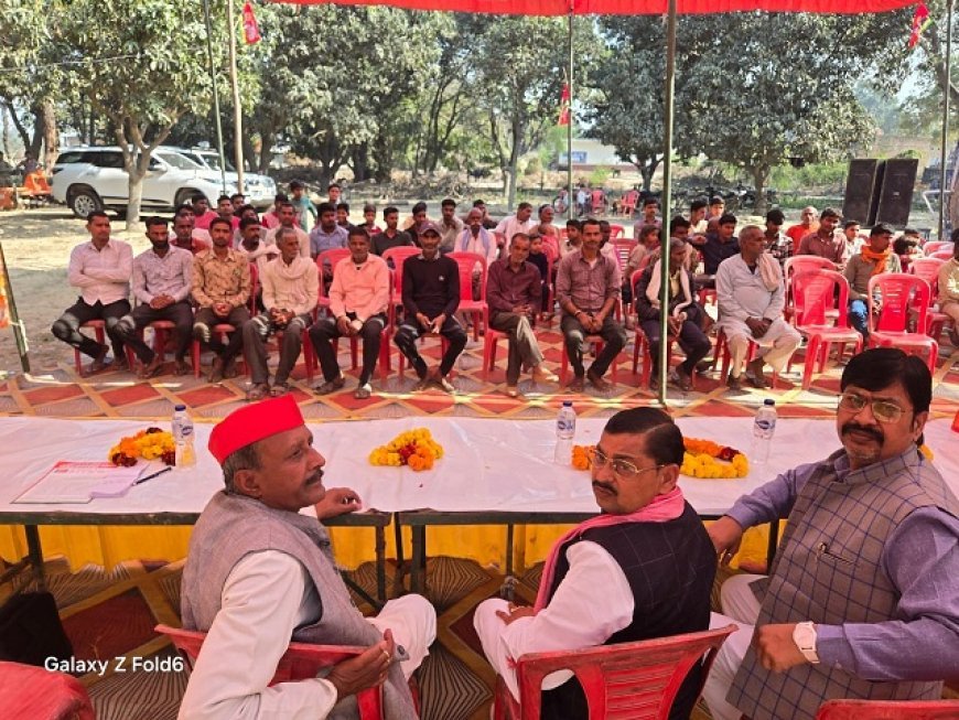 Hardoi News: बीजेपी की सरकार जनता के मौलिक अधिकारों का कर रही हनन- सुशील हंस