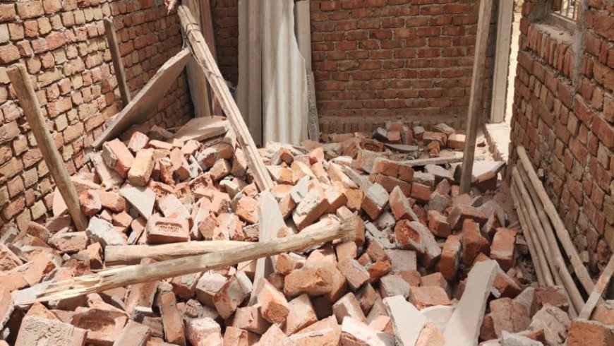 Hardoi News: दीवार गिरने से 6 लोग घायल, अंतिम संस्कार में शामिल होने आये थे