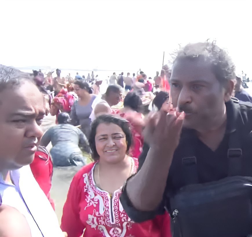 Maha Kumbh 2025: दावा- गंगाजल में फीकल कोलीफॉर्म बैक्टीरिया पनप ही नहीं सकता, लाखों लोगों के बीच पद्मश्री डॉक्टर अजय सोनकर ने गंगा जल पीकर दिखाया
